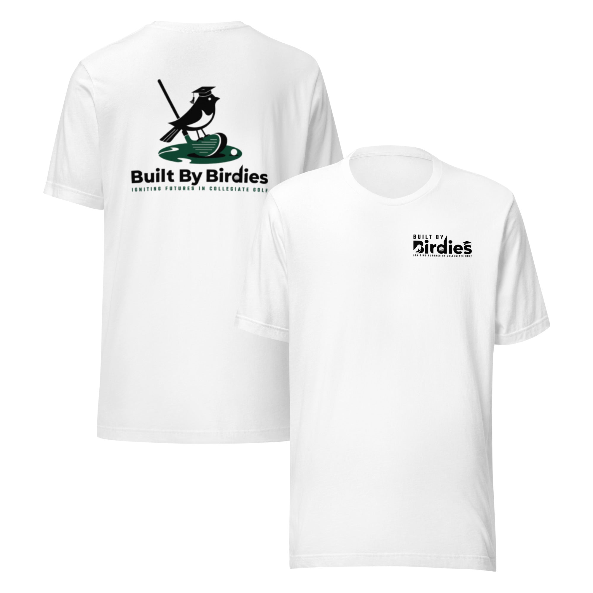 Built By Birdies tshirt logos